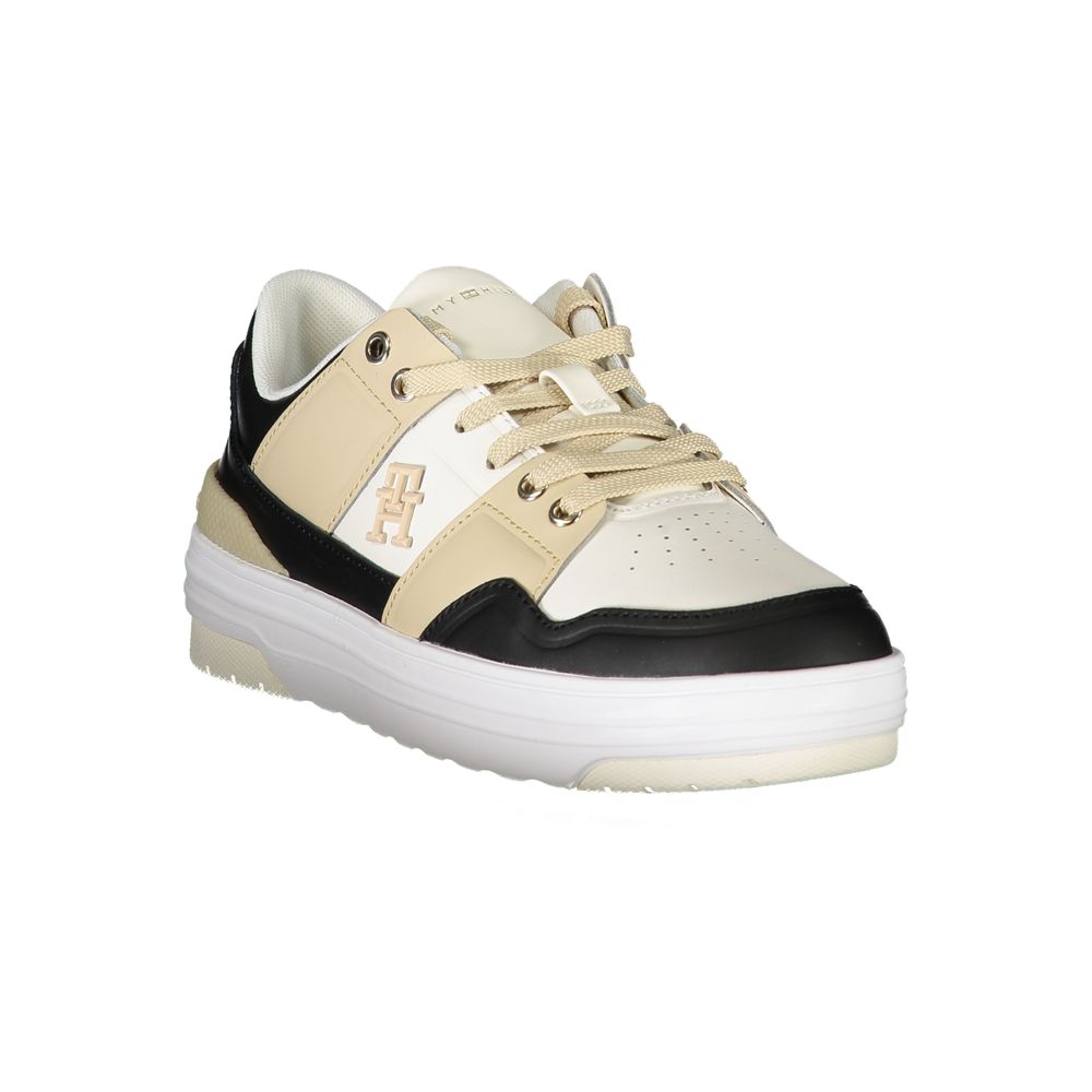 Tommy Hilfiger Sneaker aus weißem Stoff