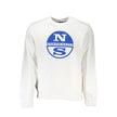 North Sails Weißes Herren-Sweatshirt aus Baumwolle