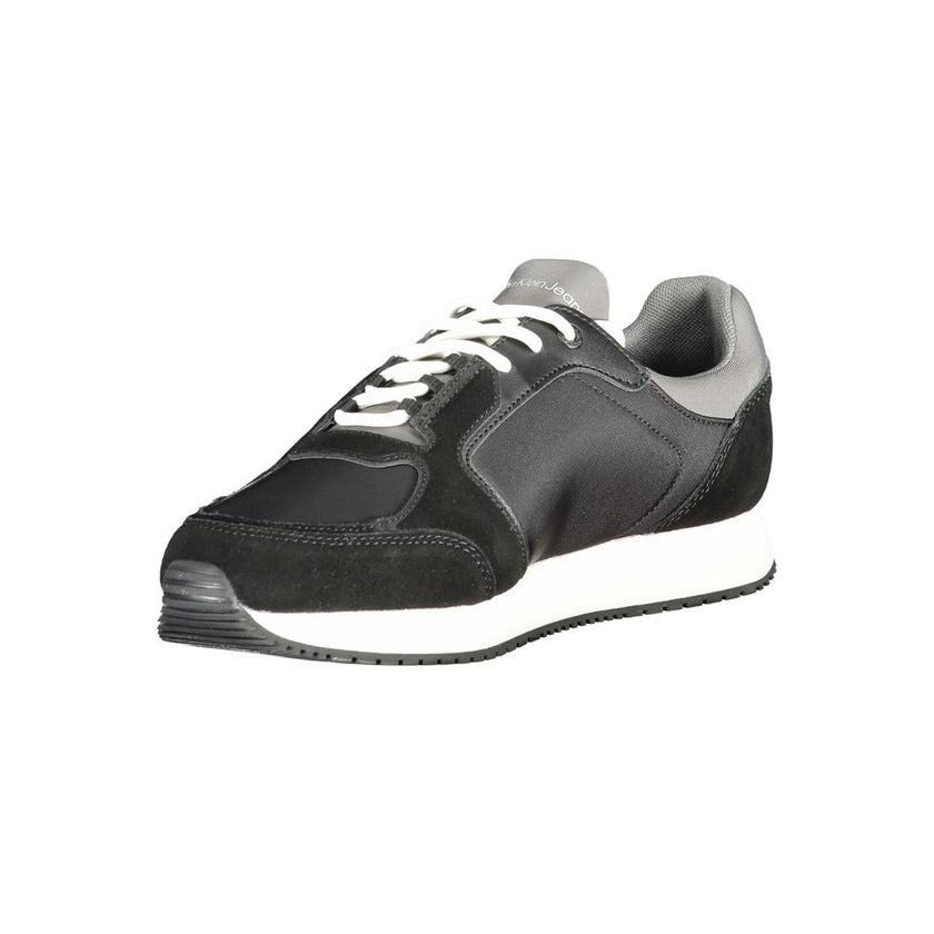 Calvin Klein Schwarzer Sneaker aus Polyurethan für Herren