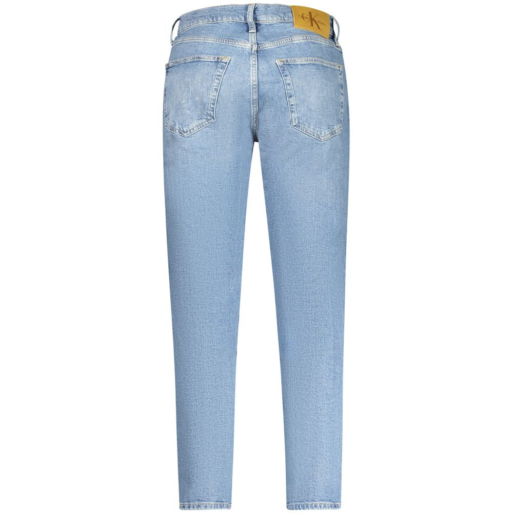 Calvin Klein Men's Blue Cotton Jeans