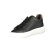 Blauer Schwarze Sportschuhe aus Polyester