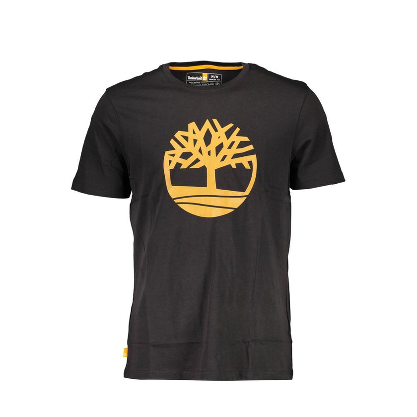 Timberland Schwarzes Herren-T-Shirt aus Bio-Baumwolle