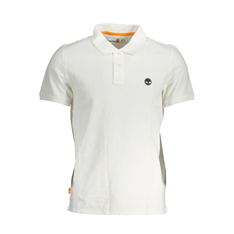 Timberland Cotton Polo Shirt in White