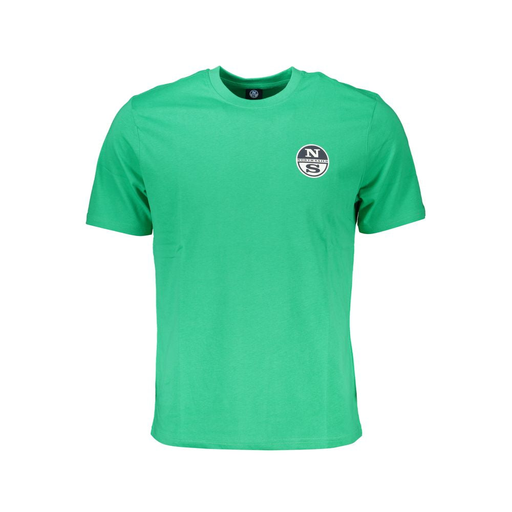 North Sails Verde Baumwoll-T-Shirt für Herren