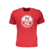 North Sails Baumwoll-T-Shirt in Rot