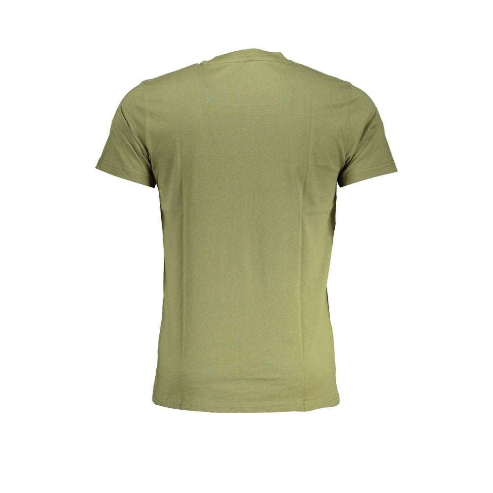 Cavalli Class Men's Green Cotton T-Shirt
