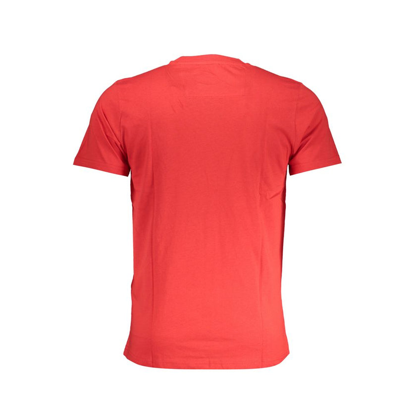 Cavalli Class Rosso Baumwoll-T-Shirt für Herren