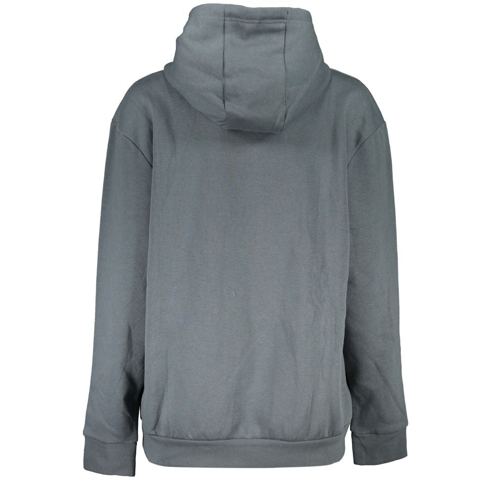 Cavalli Class Grey Cotton Sweatshirt