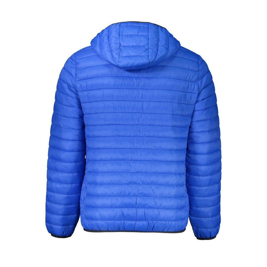 Cavalli Class Men's Jacket in Blue Polyamide