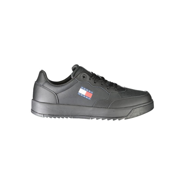 Tommy Hilfiger Nero Poliuretano Herren-Sneaker
