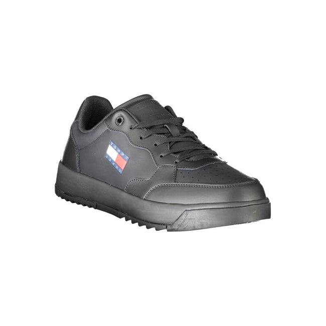 Tommy Hilfiger Nero Poliuretano Herren-Sneaker