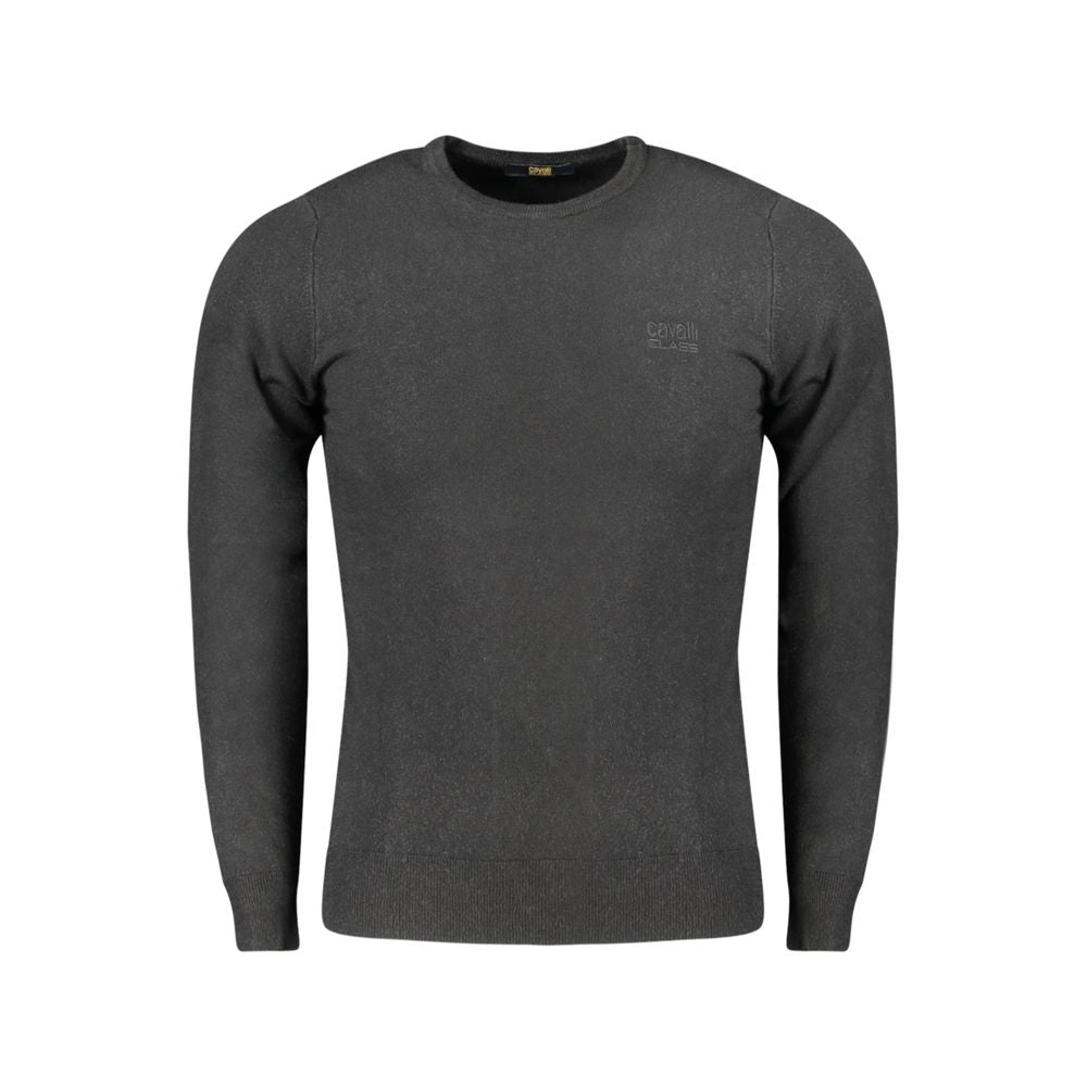 Cavalli Class Black Viscose Men's Jumper