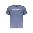 North Sails Blaues Baumwoll-T-Shirt für Herren
