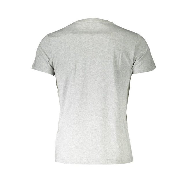 Diesel Grigio Baumwoll-T-Shirt für Herren