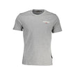 Napapijri Grigio Baumwoll-T-Shirt für Herren
