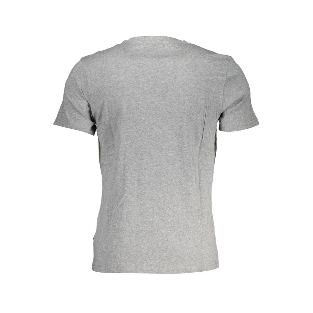 Napapijri Grigio Baumwoll-T-Shirt für Herren