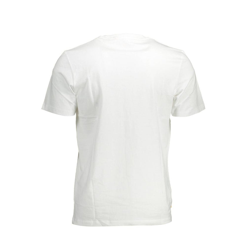 Timberland Weißes Bio-Baumwoll-T-Shirt für Herren