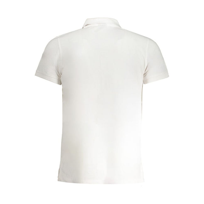 Norway 1963 Weißes Poloshirt aus Baumwolle für Herren