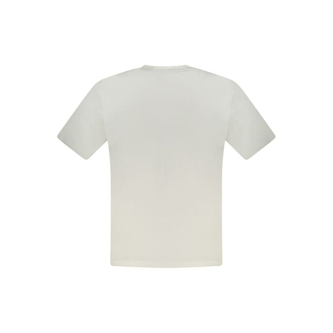 North Sails Bianco Baumwoll-T-Shirt für Herren