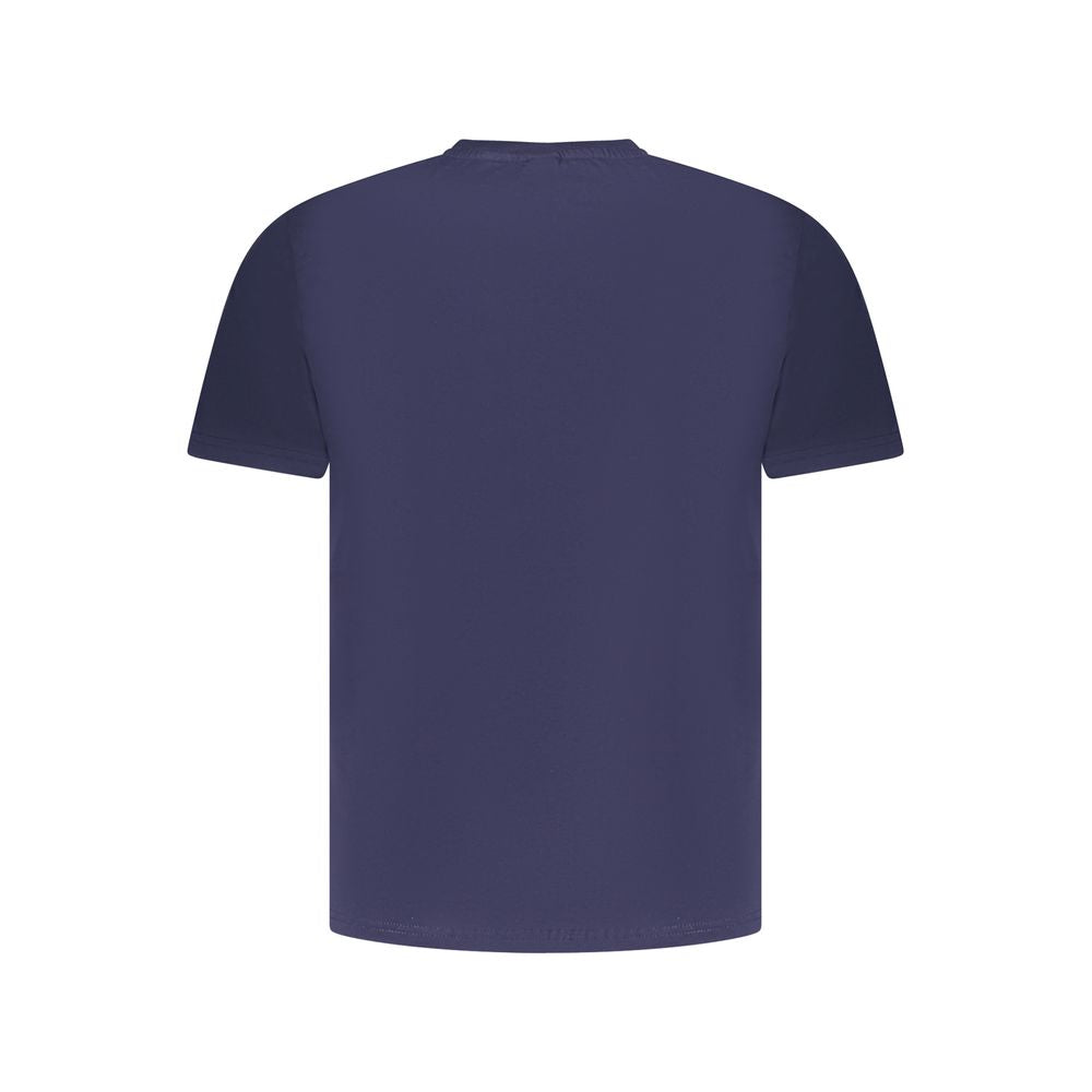 North Sails Blu Baumwoll-T-Shirt für Herren
