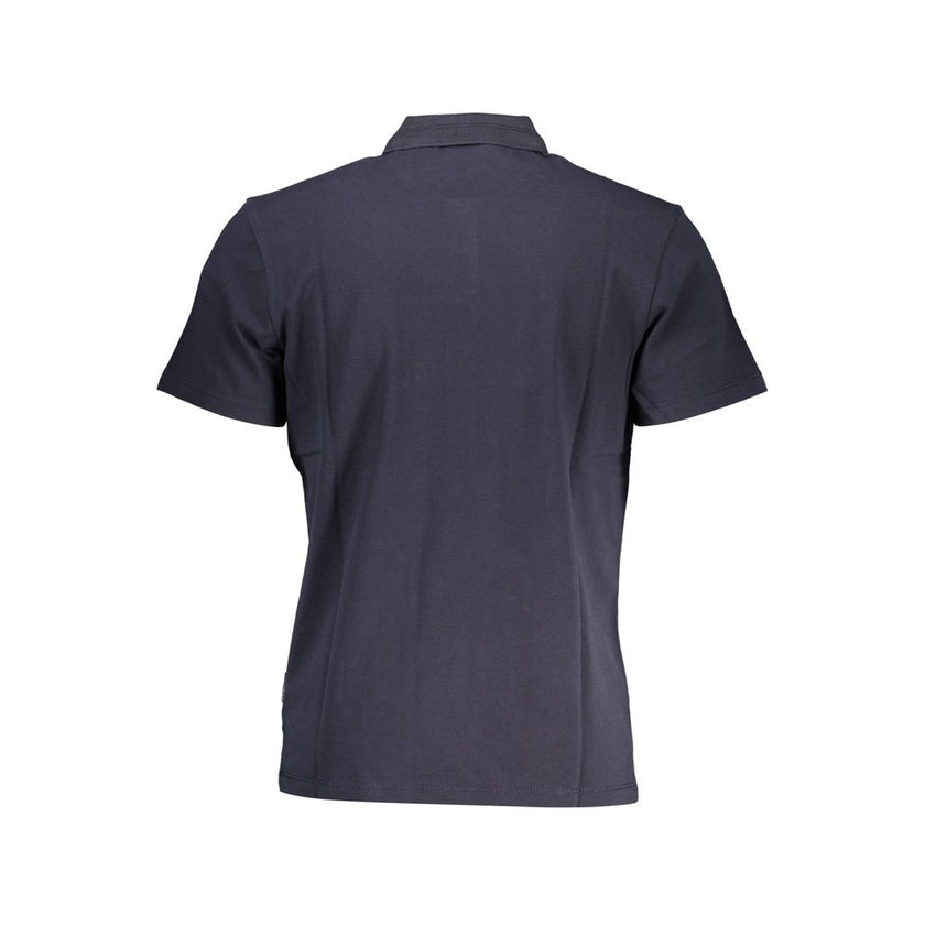 Napapijri Blaues Baumwoll-Poloshirt für Herren