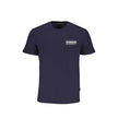 Napapijri Blaues Bio-Baumwoll-T-Shirt für Herren