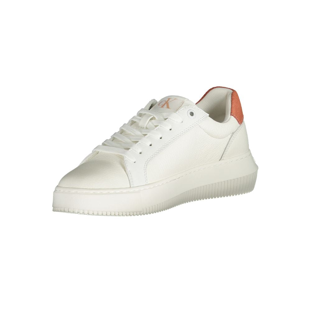 Calvin Klein White Polyurethane Women's Sneaker