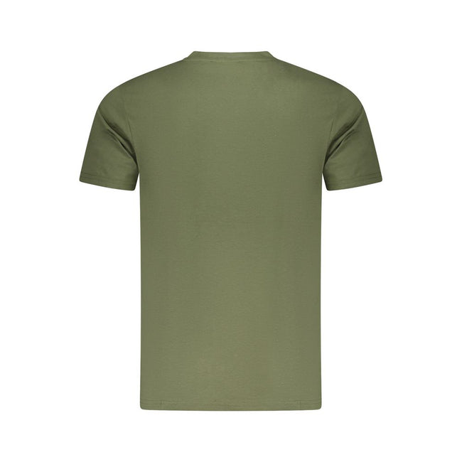 Cavalli Class Verde Baumwoll-T-Shirt für Herren