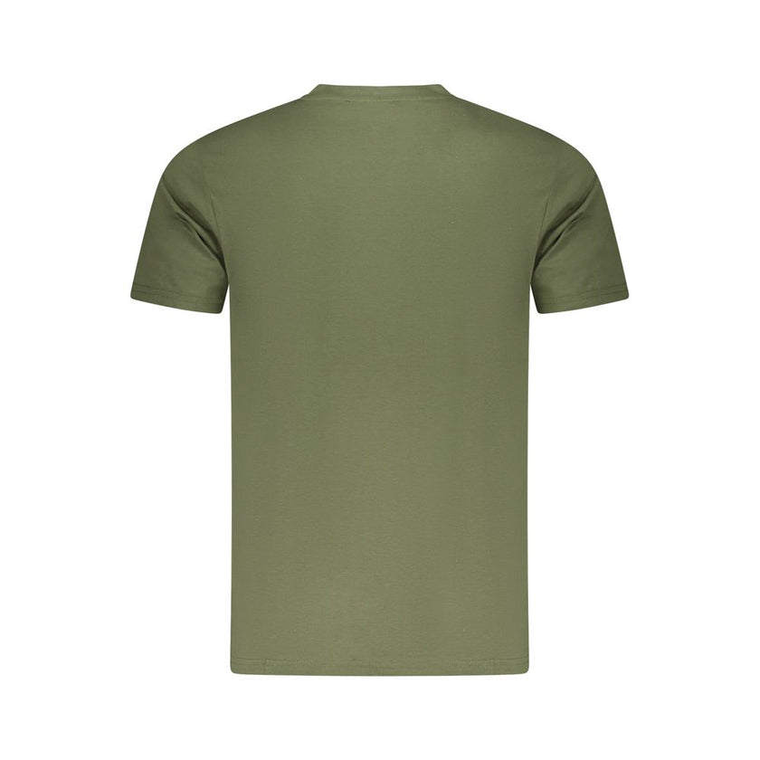Cavalli Class Verde Baumwoll-T-Shirt für Herren