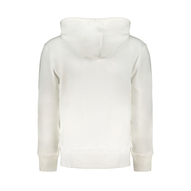 Calvin Klein Weißes Herren-Sweatshirt aus Baumwolle