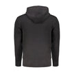 Calvin Klein Schwarzer Baumwollpullover für Männer mit Kapuze und zentralen Taschen