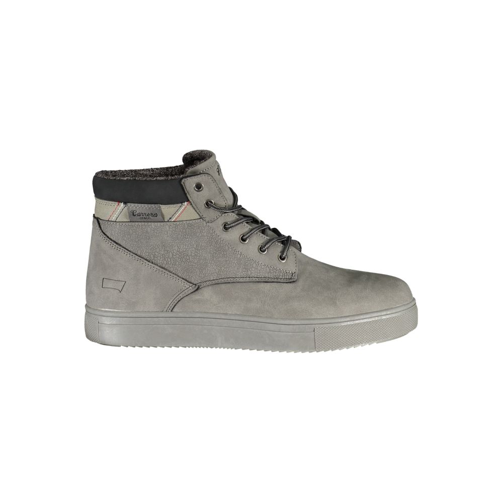 Carrera Grauer Polyester Herrenstiefel