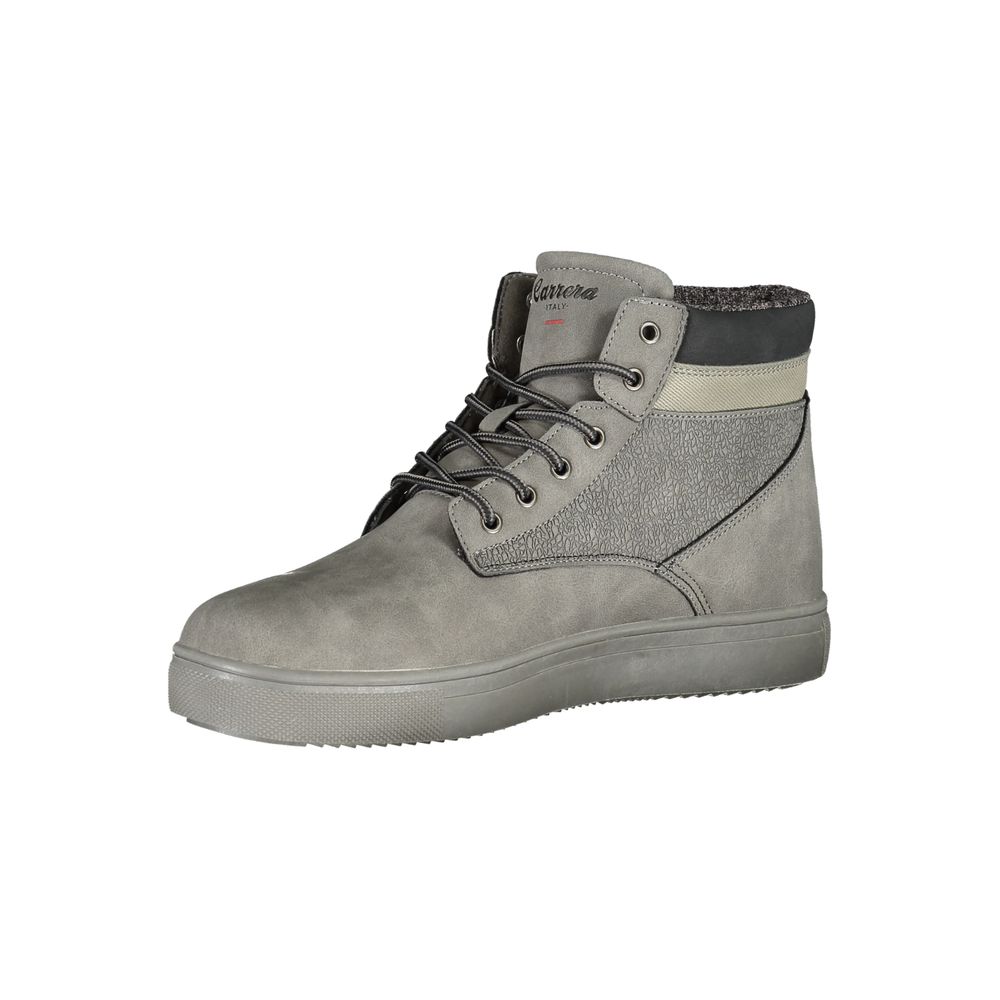 Carrera Grauer Polyester Herrenstiefel