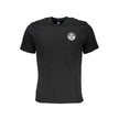 North Sails Schwarzes Baumwoll-T-Shirt für Herren