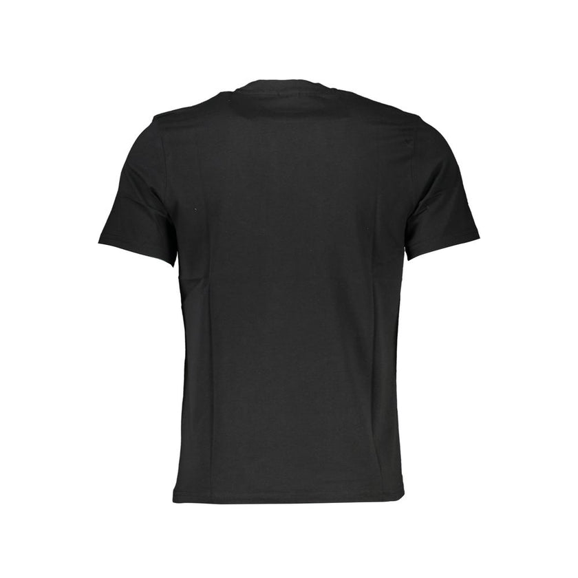North Sails Schwarzes Baumwoll-T-Shirt für Herren