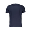 North Sails Blu Baumwoll-T-Shirt für Herren