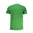 Cavalli Class Verde Baumwoll-T-Shirt für Herren