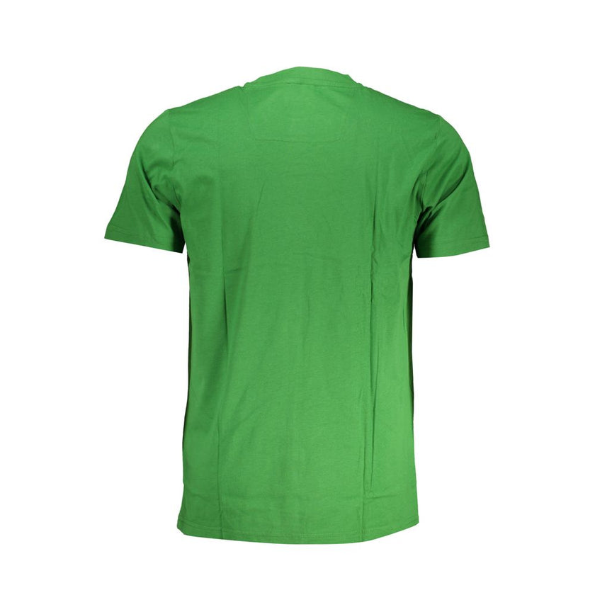 Cavalli Class Verde Baumwoll-T-Shirt für Herren