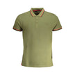 Cavalli Class Verde Baumwoll-Poloshirt für Herren