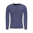 Cavalli Class Blauer Nylon-Pullover