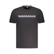 North Sails Schwarzes Baumwoll-T-Shirt für Herren