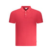 Pepe Jeans Rotes Baumwoll-Poloshirt für Herren
