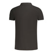 Fila Schwarzes Baumwoll-Poloshirt für Herren