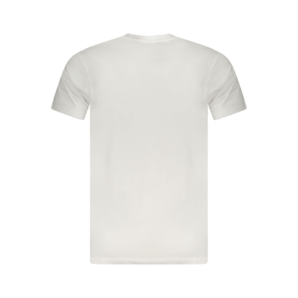 Cavalli Class Men's White Cotton T-Shirt