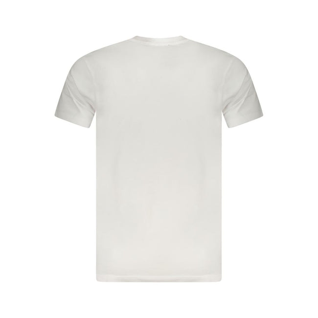 Cavalli Class Bianco Baumwoll-T-Shirt für Herren