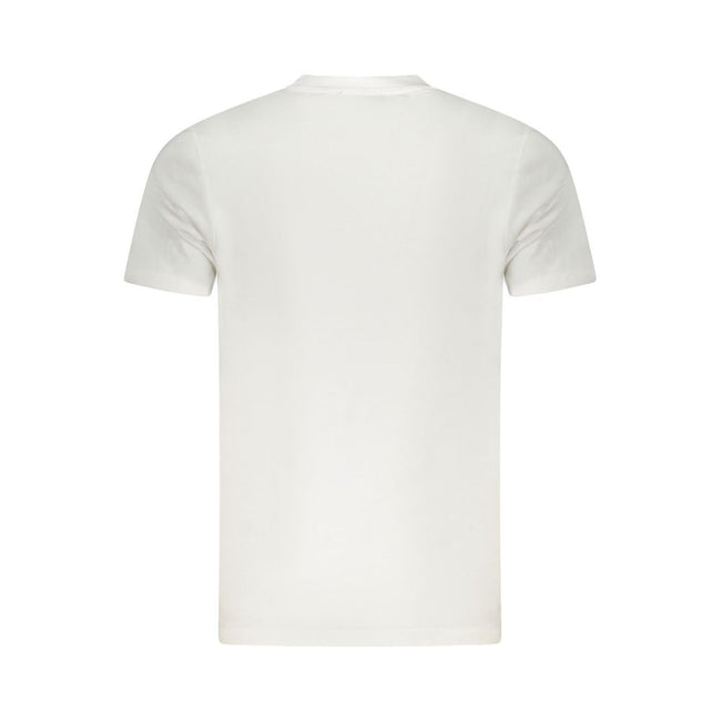 Cavalli Class Bianco Baumwoll-T-Shirt für Herren