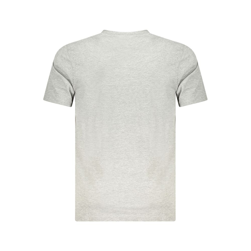 Cavalli Class Men's Grey Cotton T-Shirt