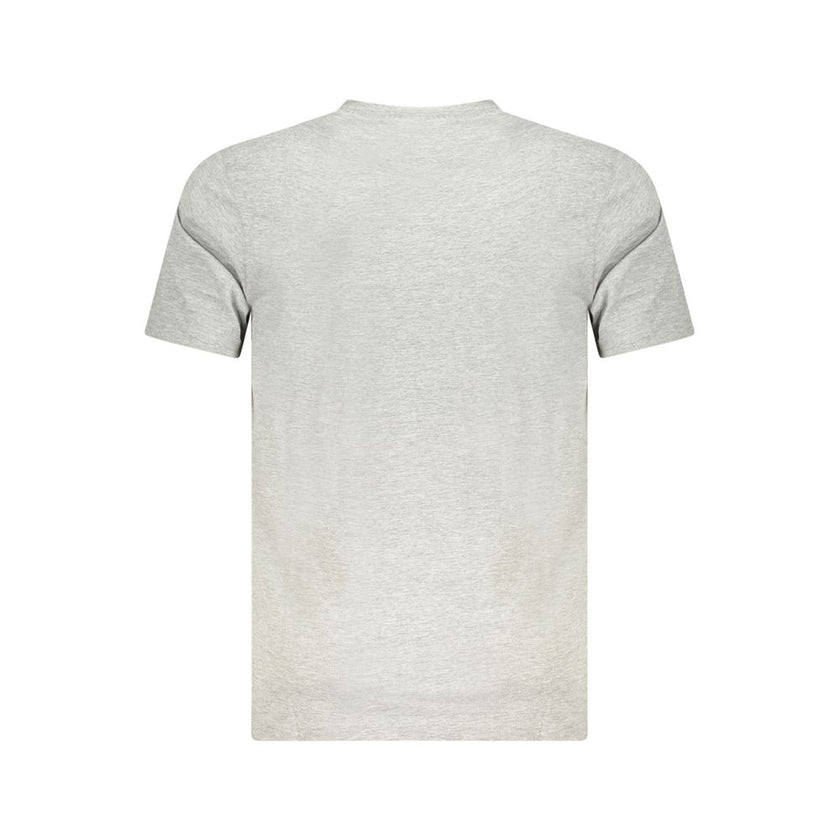 Cavalli Class Grigio Baumwoll-T-Shirt für Herren