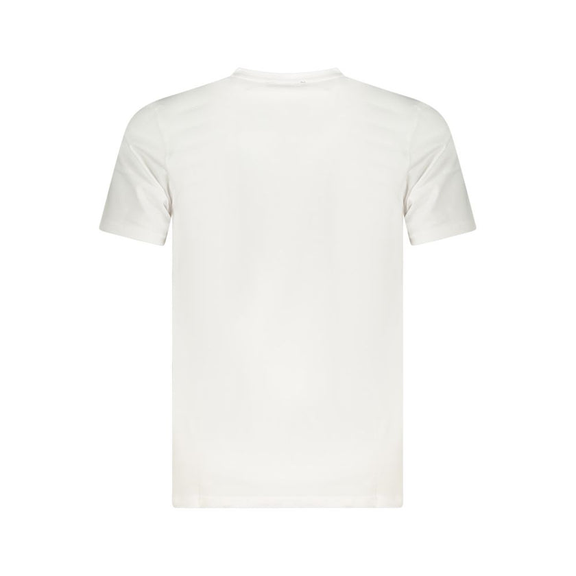 Cavalli Class Bianco Baumwoll-T-Shirt für Herren