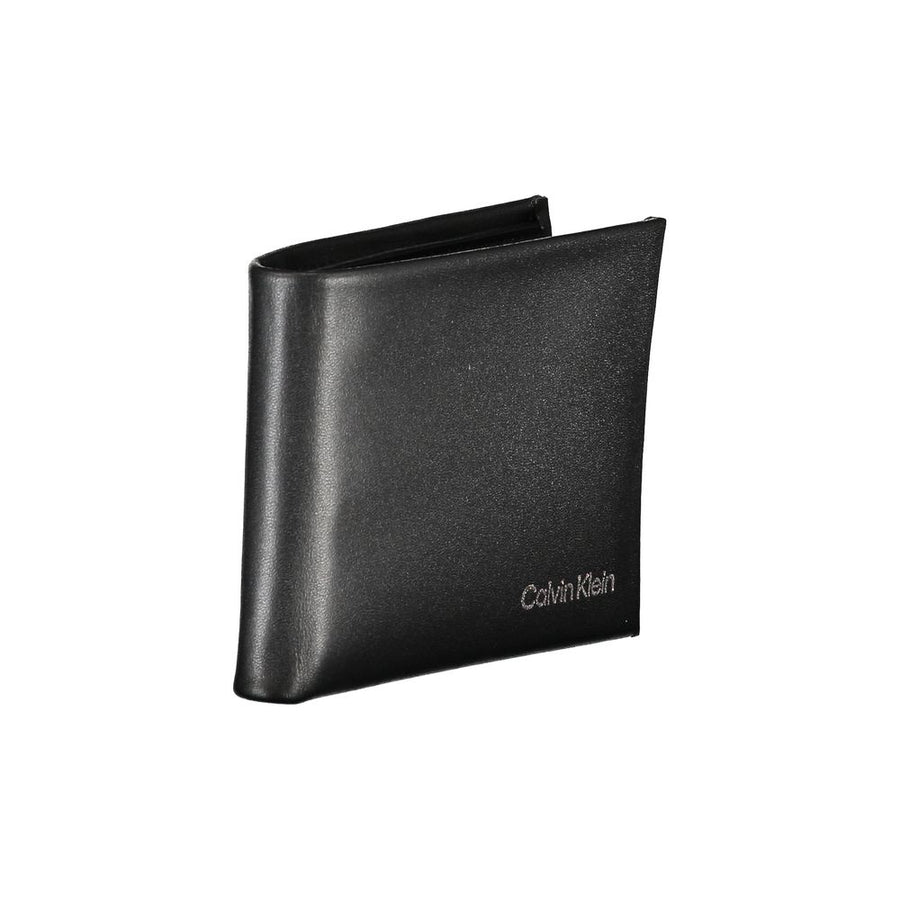 Calvin Klein Schwarzes Polyester Portemonnaie